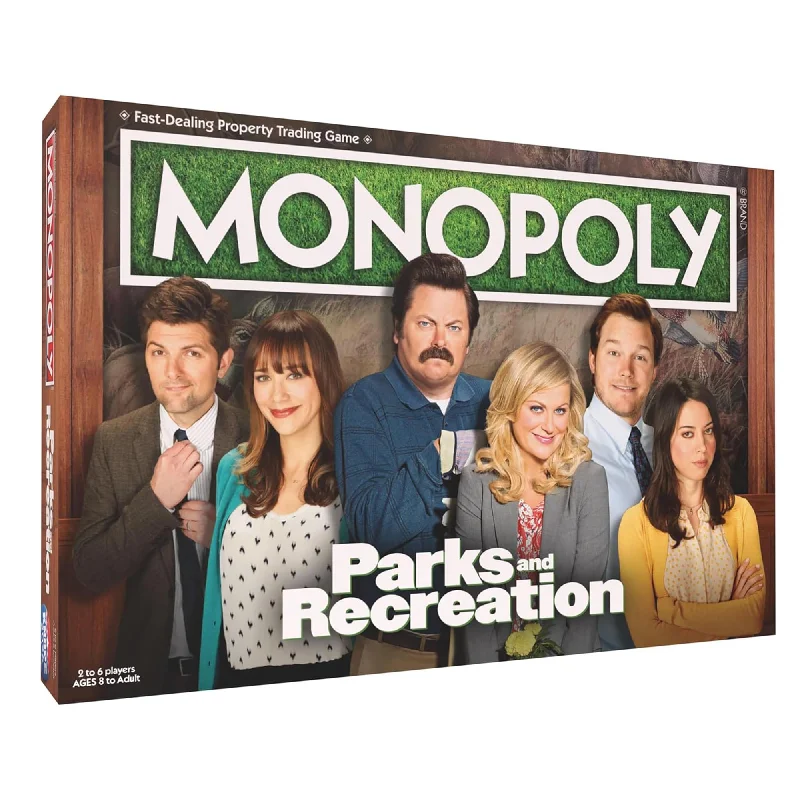 Parks and Rec Monopoly Board Game