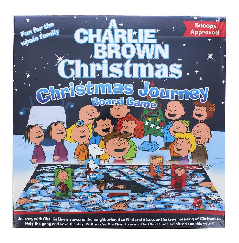 Peanuts A Charlie Brown Christmas Family Board Game