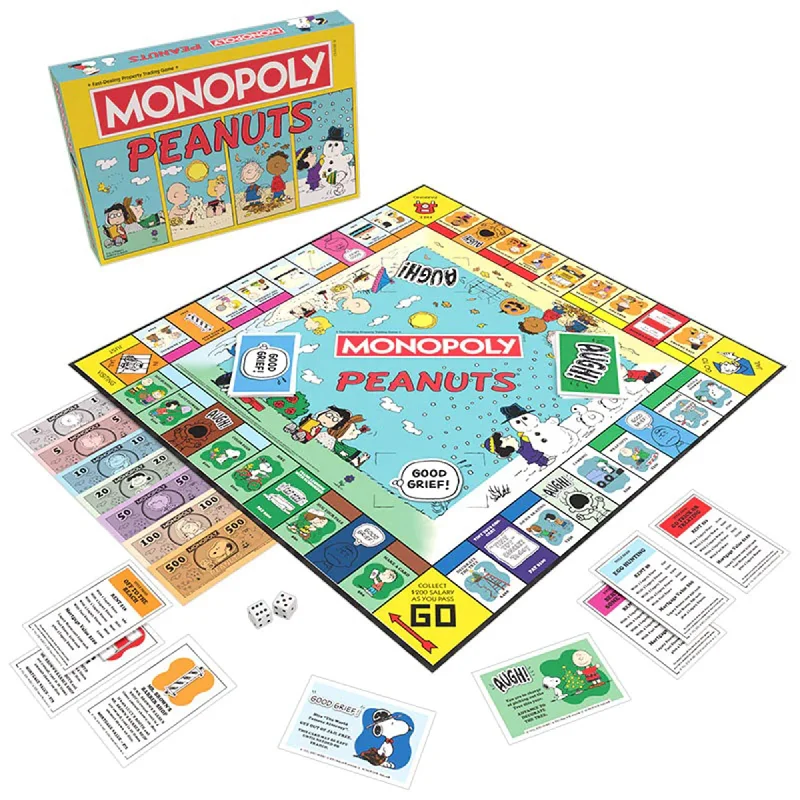 Peanuts Monopoly Board Game