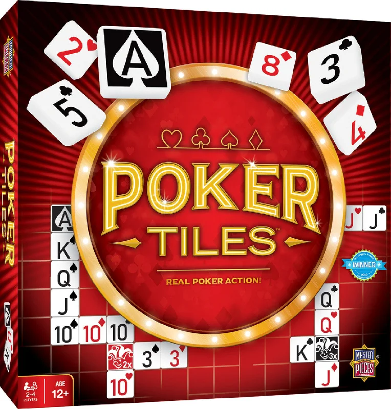 Poker Tiles Family Board Game