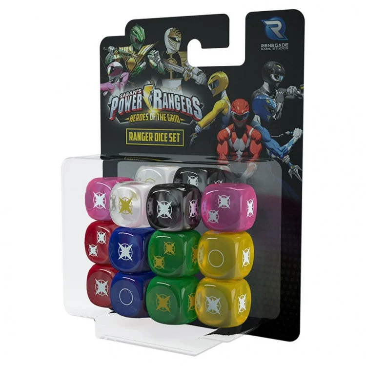 POWER RANGERS HEROES OF THE GRID DICE SET