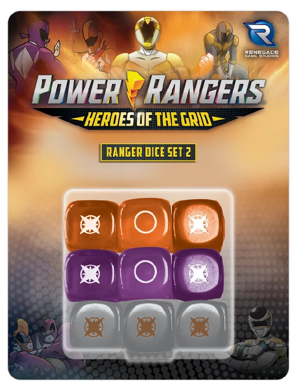 POWER RANGERS HEROES OF THE GRID DICE SET #2