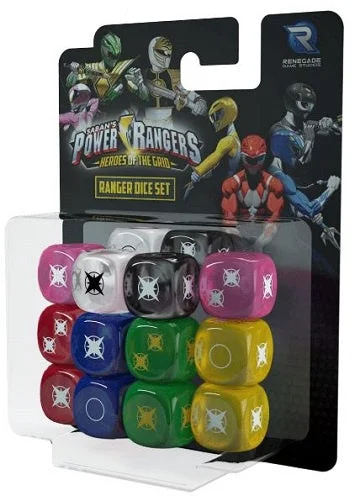 Power Rangers - Heroes of the Grid - Ranger Dice Set