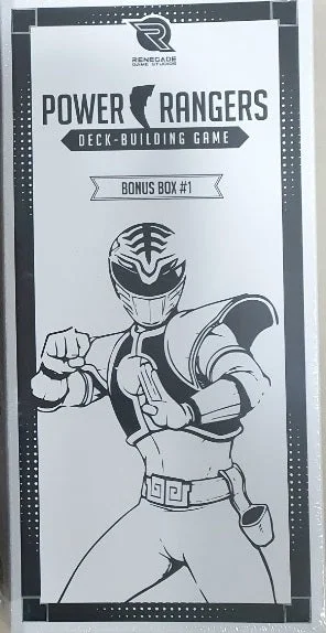 Power Rangers The Deck Building Game Promo White Ranger Bonus Box #1 - Renegade Games Studios