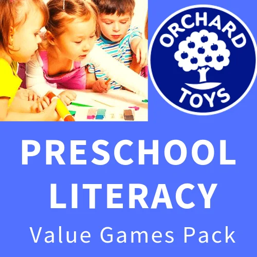 Preschool Literacy Orchard Toys Value Games Pack