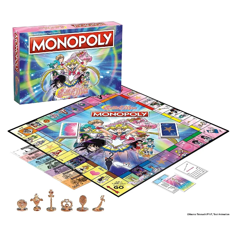 Sailor Moon Monopoly Board Game