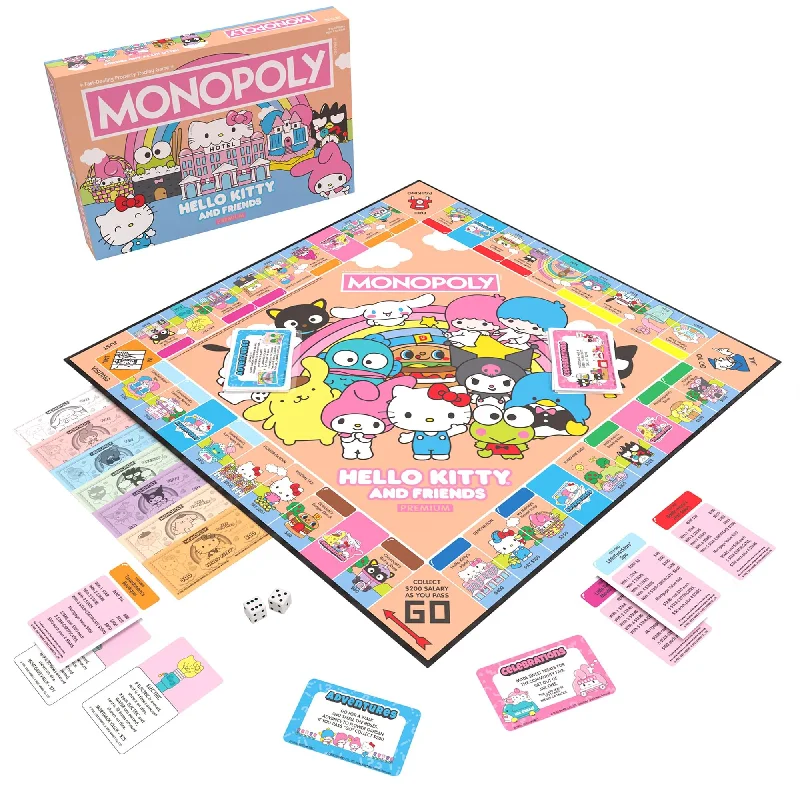 Sanrio Hello Kitty and Friends Premium Monopoly Board Game