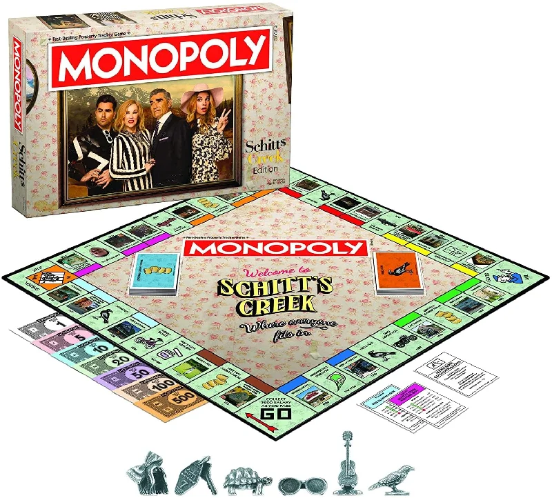 Schitts Creek Collectors Edition Monopoly Board Game | 2-6 Players