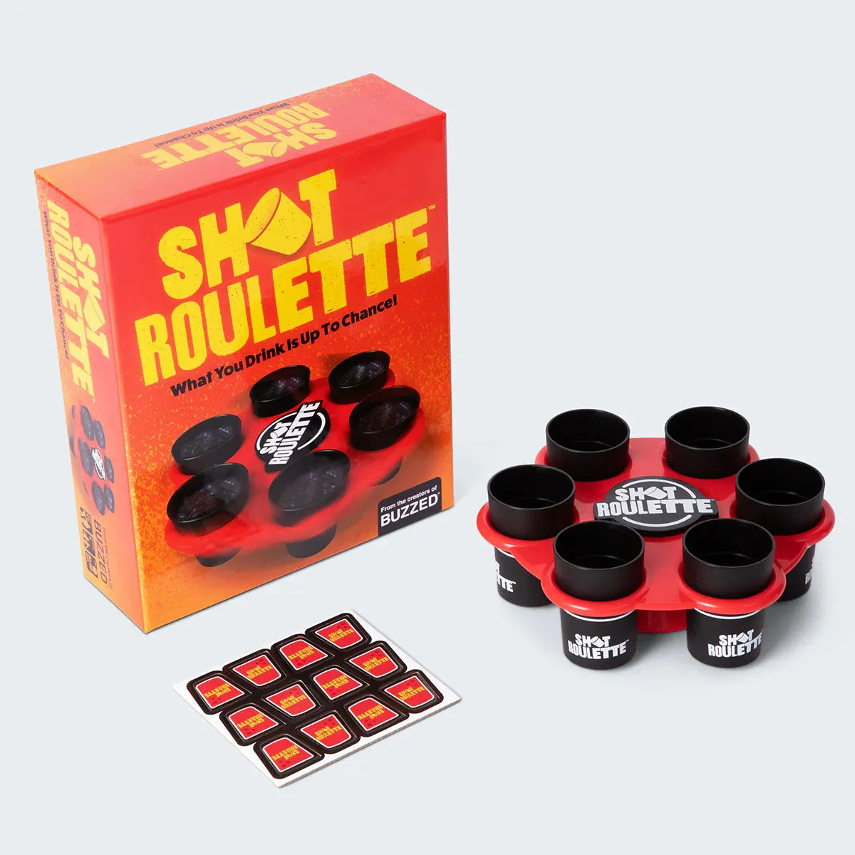 Shot Roulette - A Drinking Game For Friends That Tests Your Poker Face