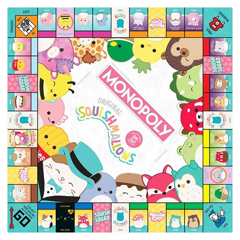 Squishmallows Monopoly Board Game