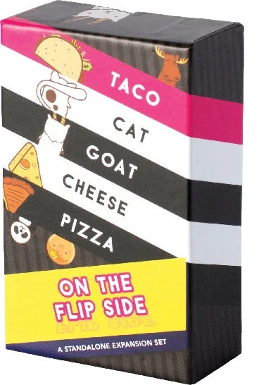 Taco Cat Goat Cheese Pizza: On The Flip Side - Dolphin Hat Games