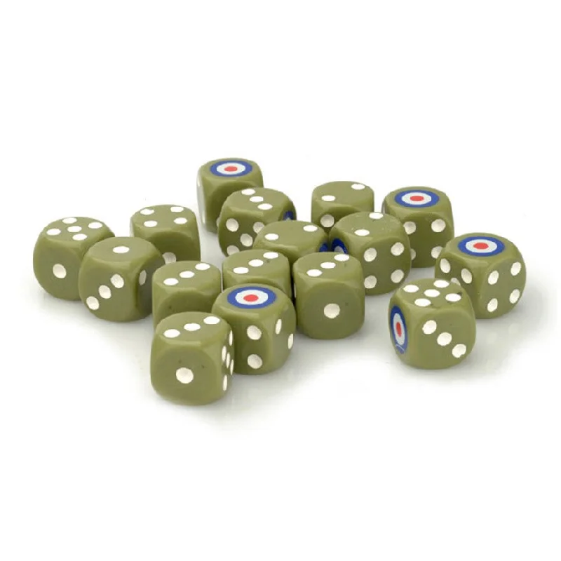 Tanks: British Dice Set (6) *PRE-ORDER*