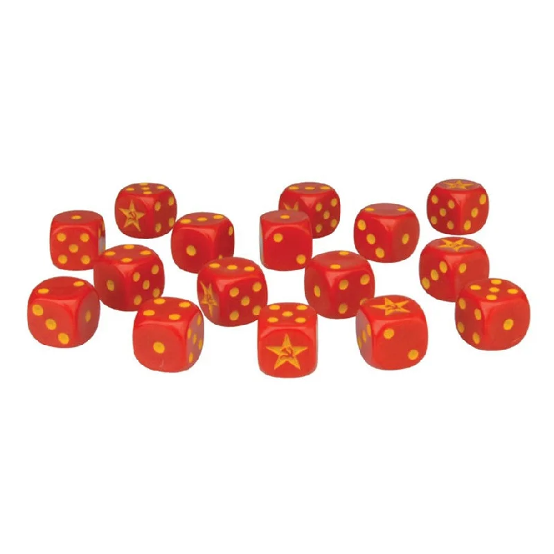 Tanks: Soviet Dice Set (6) *PRE-ORDER*