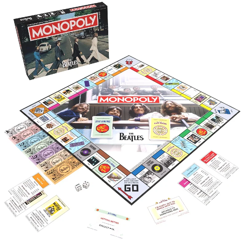 The Beatles Monopoly Board Game