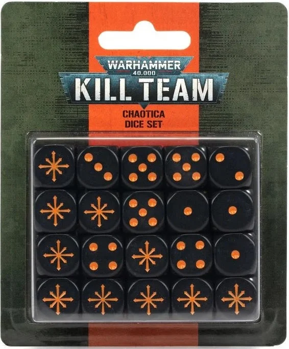 Warhammer 40,000 Kill Team Chaotica Dice Set ON SALE