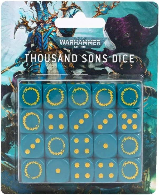 Warhammer 40K Thousand Sons Dice Set