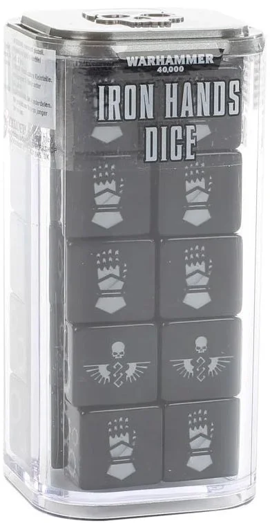 Warhammer 40K Iron Hands Dice Set 86-85