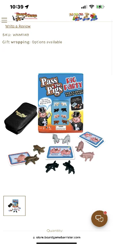 Winning Moves Games Pass The Pigs