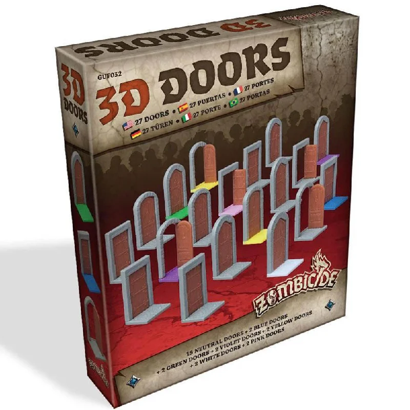 Zombicide 3D Doors Expansion Board Game