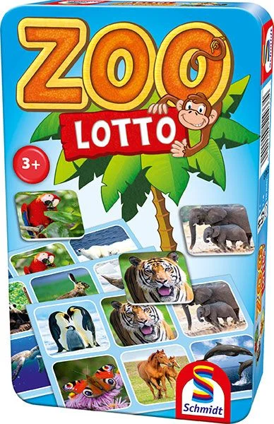 Zoo Lotto Pocket Games (Metal Tin) *PRE-ORDER*