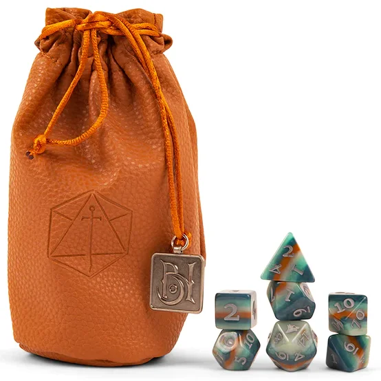 Darrington Press | Critical Role RPG Polyhedral Dice Set: Bells Hells - Chetney Pock O'Pea [7ct]