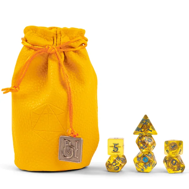 Darrington Press | Critical Role RPG Polyhedral Dice Set: Bells Hells - Fresh Cut Grass [7ct]