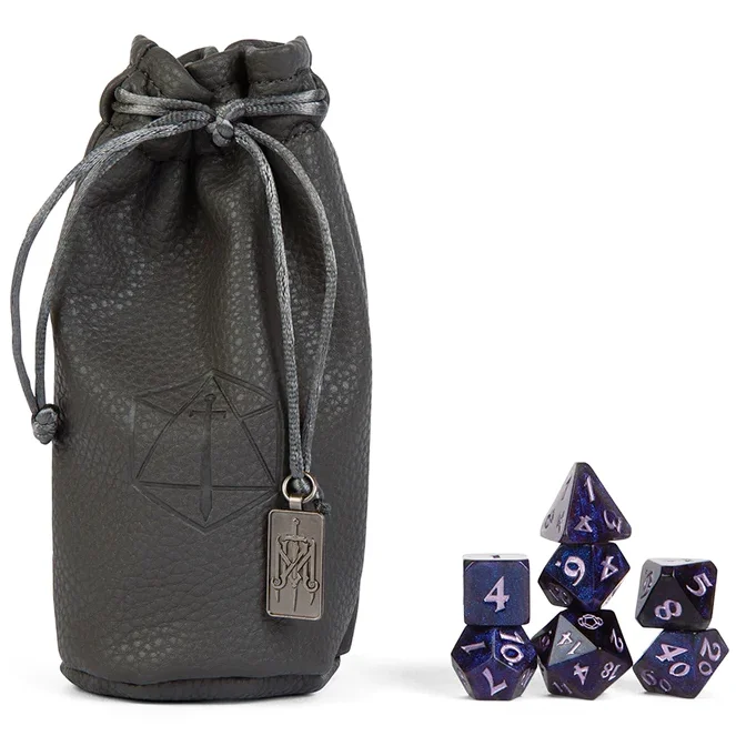 Darrington Press | Critical Role RPG Polyhedral Dice Set: Mighty Nein - Essek Thelyss [7ct]