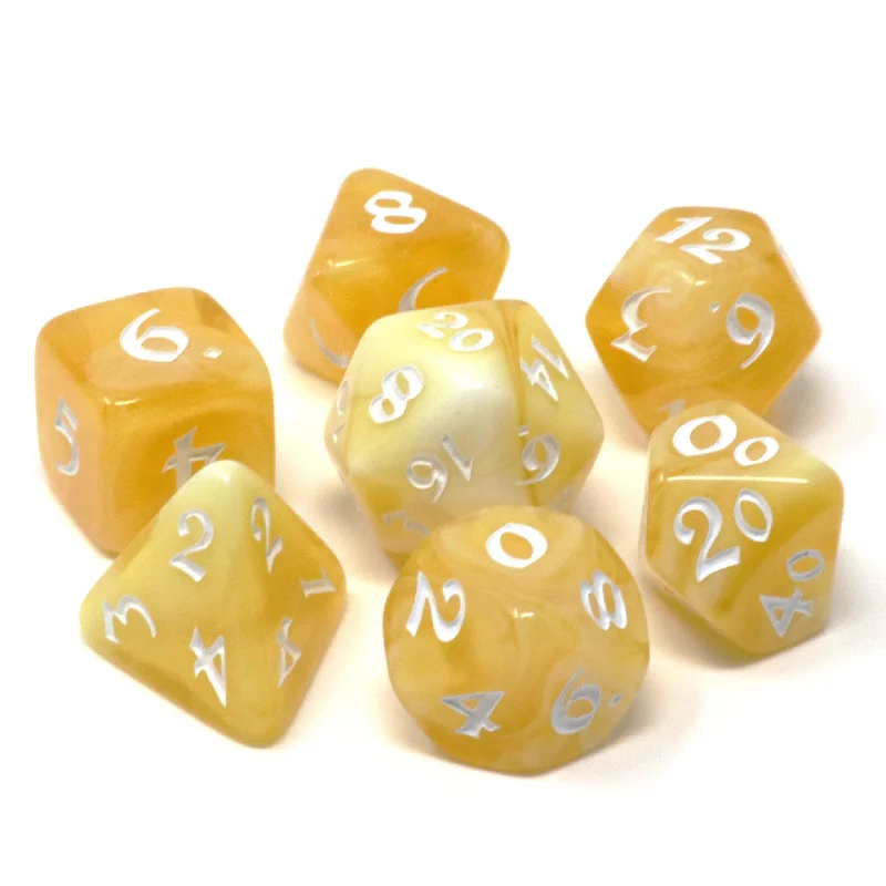 Die Hard Dice RPG Polyhedral Dice Set - Elessia Divine Daybreak [7ct]