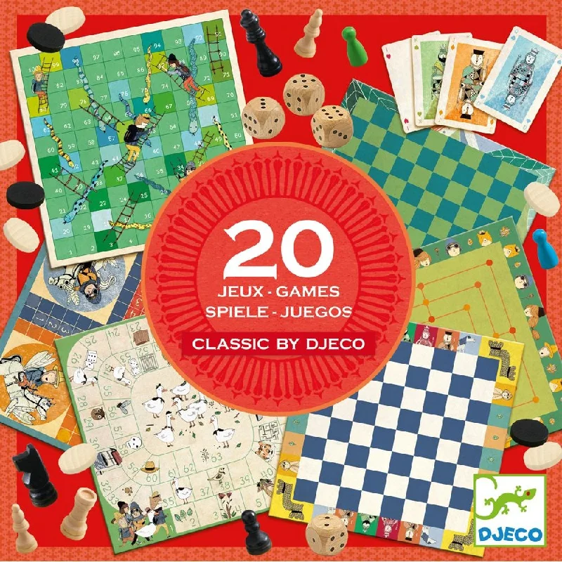 Djeco 20 Classical games