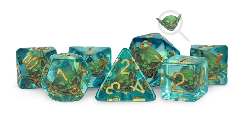 FanRoll MET 10901 Pathfinder: Goblin Mutagen RPG Polyhedral Dice Set [7ct]